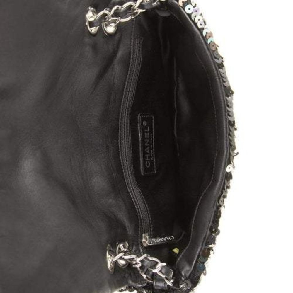 Chanel Sequin Reversible 'Summer Night' Flap Bag - Picture 3 of 12